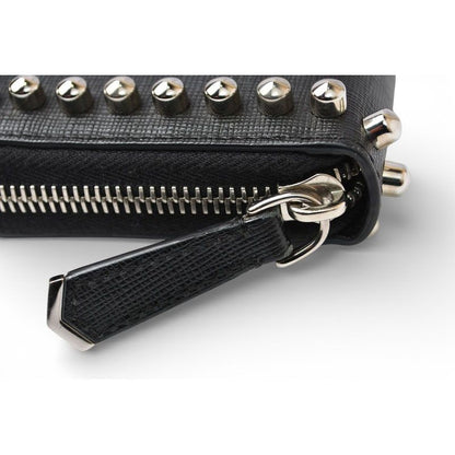 Fendi Carlito Wallet Karl Lagerfeld Black Silver — view 4