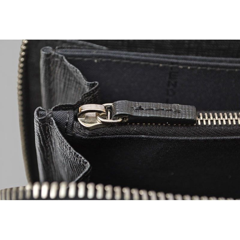 Fendi Carlito Wallet Karl Lagerfeld Black Silver — view 10