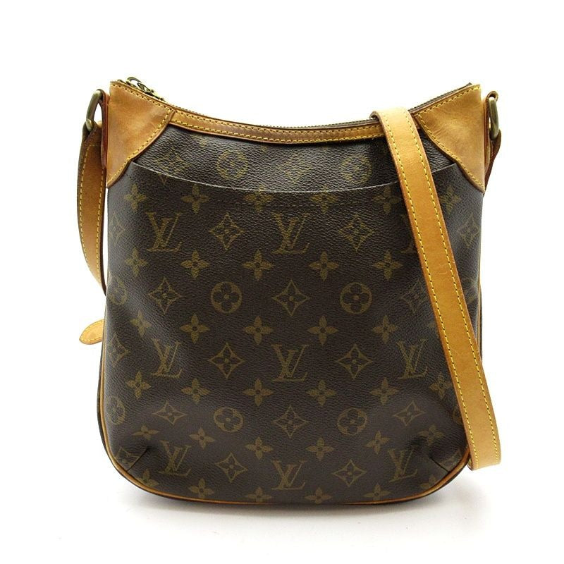 Louis Vuitton Odeon PM Monogram Shoulder Bag Brown