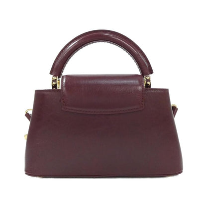 Louis Vuitton Capucines East West Mini Bag Grenat Red — view 2