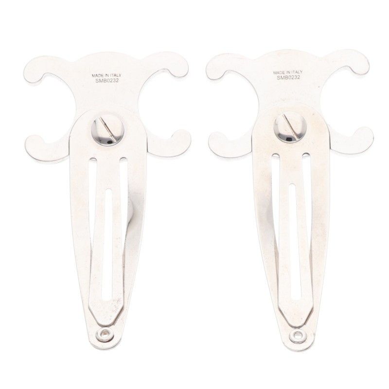 Celine Triomphe Hair Clip Accessory Pin Women