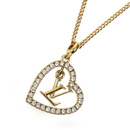 Louis Vuitton Rhinestone My LV Necklace