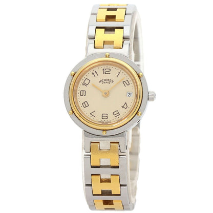 Hermes Clipper Vintage Belt Watch SS Ssxgp