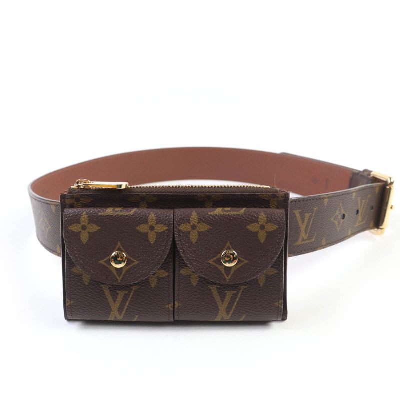 Louis Vuitton M9836 Santure Pochette Duo Bag Monogram Canvas Monogram Waist