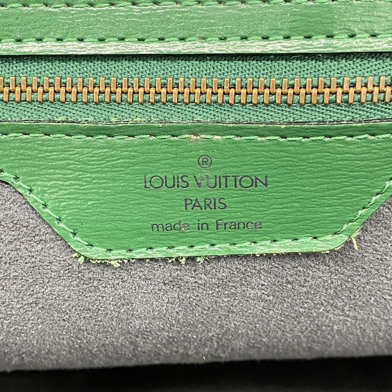 Louis Vuitton Shoulder Bag Epi Saint Jacques Shopping M52264 Borneo Green