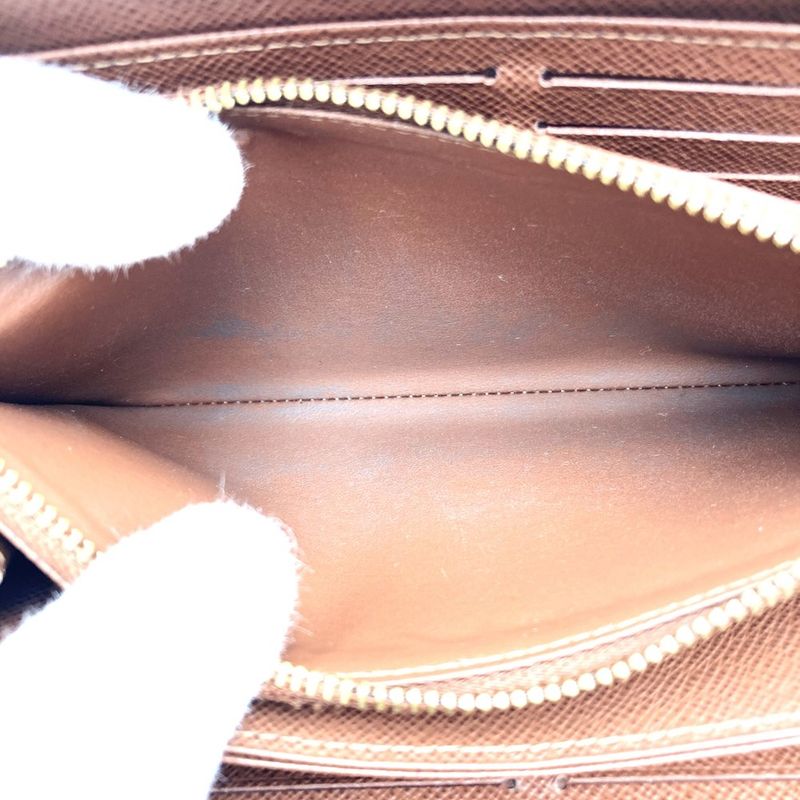 Louis Vuitton M42616 Zippy Wallet Long Wallet Monogram Brown Ladies Men Fashion