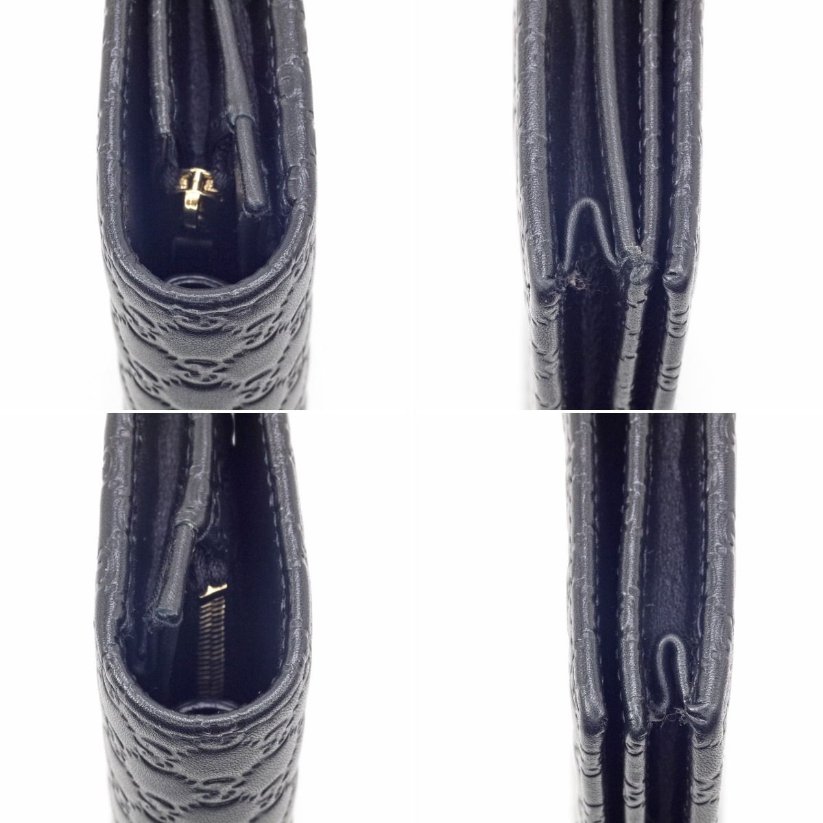 Gucci Micro Gucci Shoulder Wallet 466507 Black