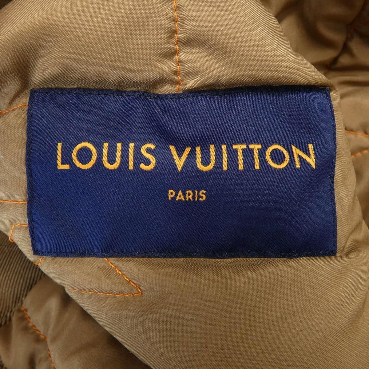 Louis Vuitton Hooded Padded Denim Jacket — view 5