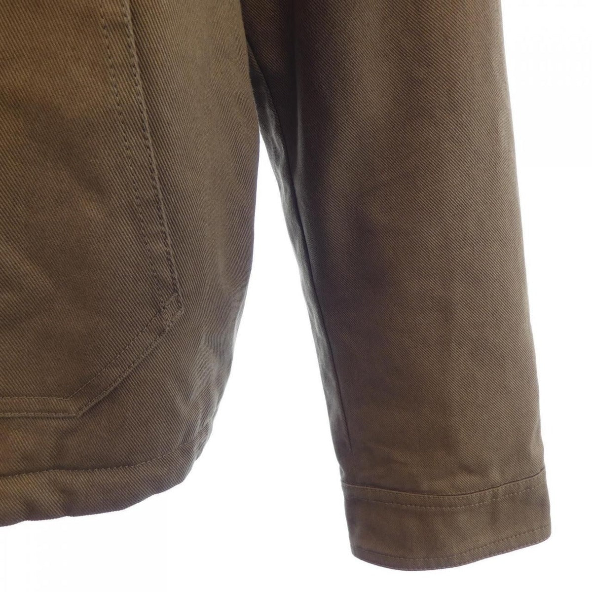 Louis Vuitton Hooded Padded Denim Jacket — view 7