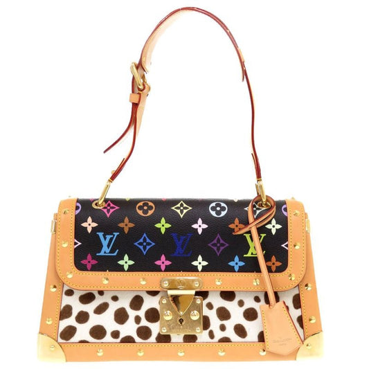 Louis Vuitton Sac Darme Chien Monogram Multicolor Halaco Noir Black