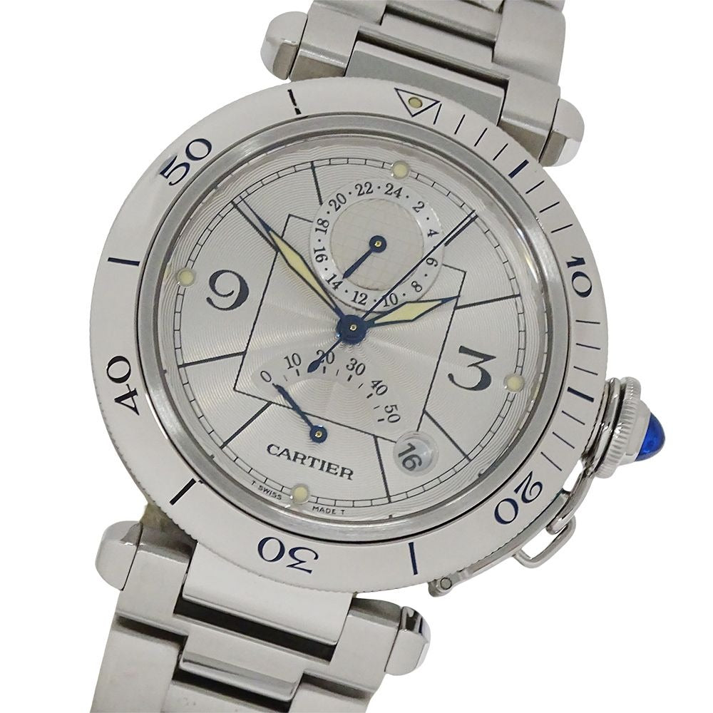 Cartier Watch Pasha Ware Reserve Gmt Date Automatic Winding at