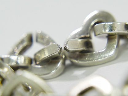 Authentic Tiffany & Co Tiffany & Co Heart Link 925 750 YG Bracelet Bangle