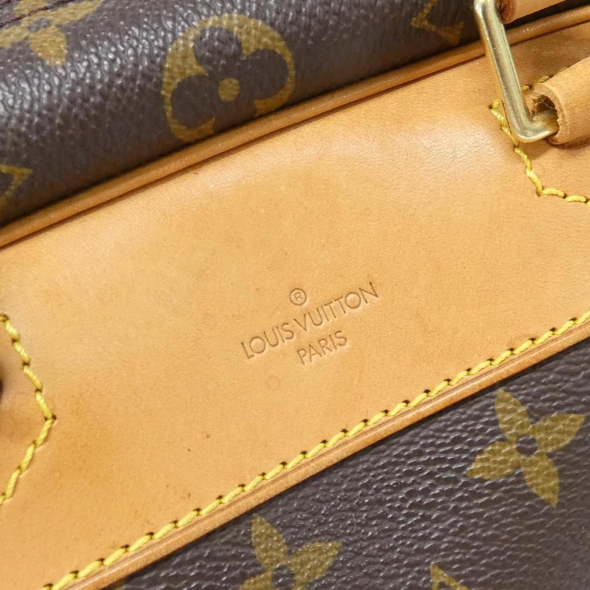 Louis Vuitton Monogram Bowling Vanity Bag — view 4