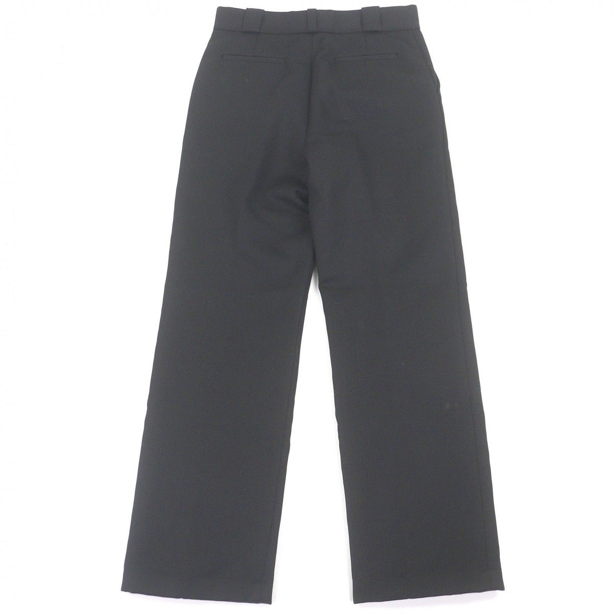 Louis Vuitton Cotton Wool Logo Embroidery Pants Black 38 — view 2