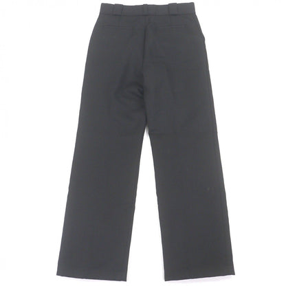 Louis Vuitton Cotton Wool Logo Embroidery Pants Black 38 — view 2