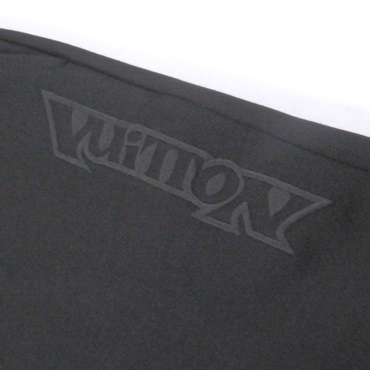 Louis Vuitton Cotton Wool Logo Embroidery Pants Black 38 — view 5
