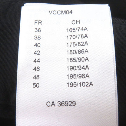 Louis Vuitton Cotton Wool Logo Embroidery Pants Black 38 — view 8