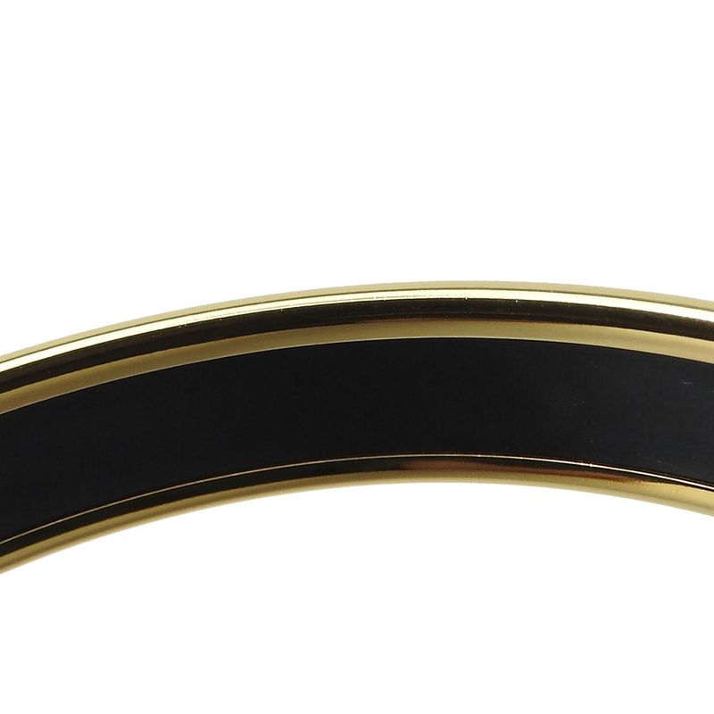 Hermes Bracelet Emile PM Metal Cloisonne Multicolor Gold Red Sailboat Engraved