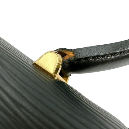 Louis Vuitton Epi Handbag Malesherbes Black