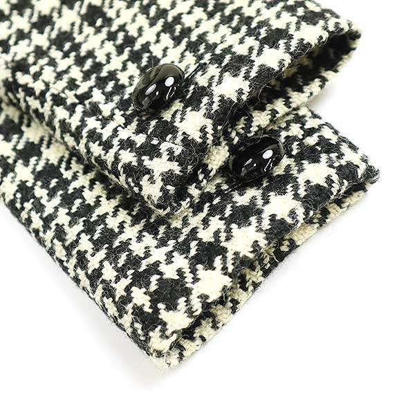 Celine 24aw Verneuil Jacket Wool Tweed Verneuil Jacket 2v44x391z.97ir Black