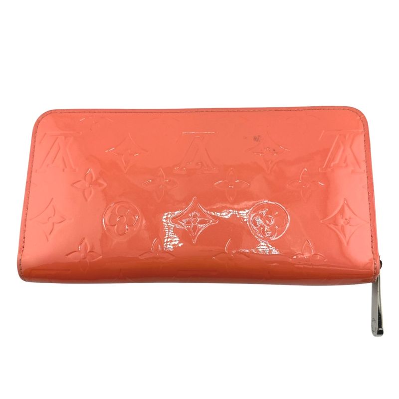 Louis Vuitton M93202 Vernis Round Zipper Zippy Wallet Long Wallet Louis Vuitton