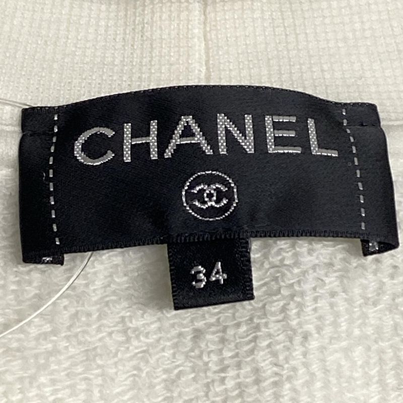 Chanel Trainers Size 34 S Women's P58239 White X Dark Navy X Beige Coco Mark /