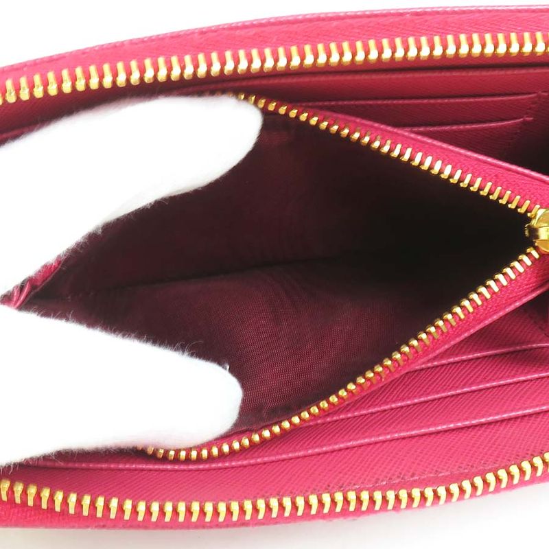 Prada Compact Wallet Coin Case