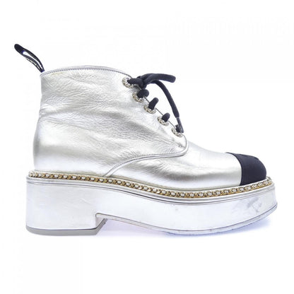 Chanel Boots Silver 37