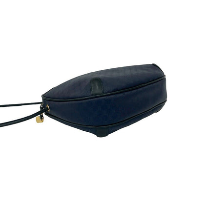 Gucci Vintage Micro GG Logo Leather Mini Shoulder Bag — view 7