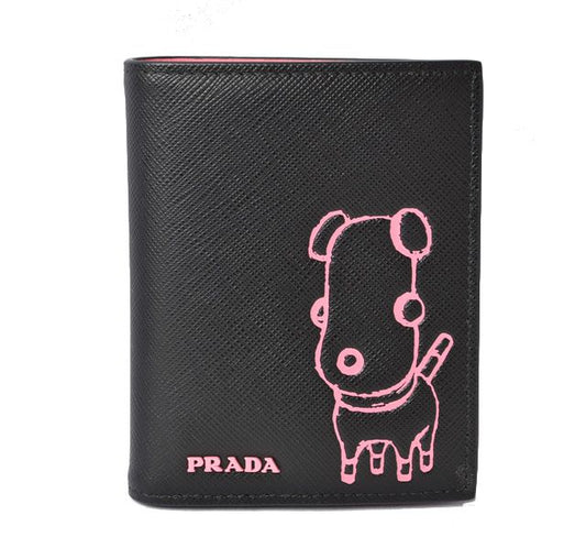 Unused Prada Wallet Mini Wallet Foldable Wallet 1mv204