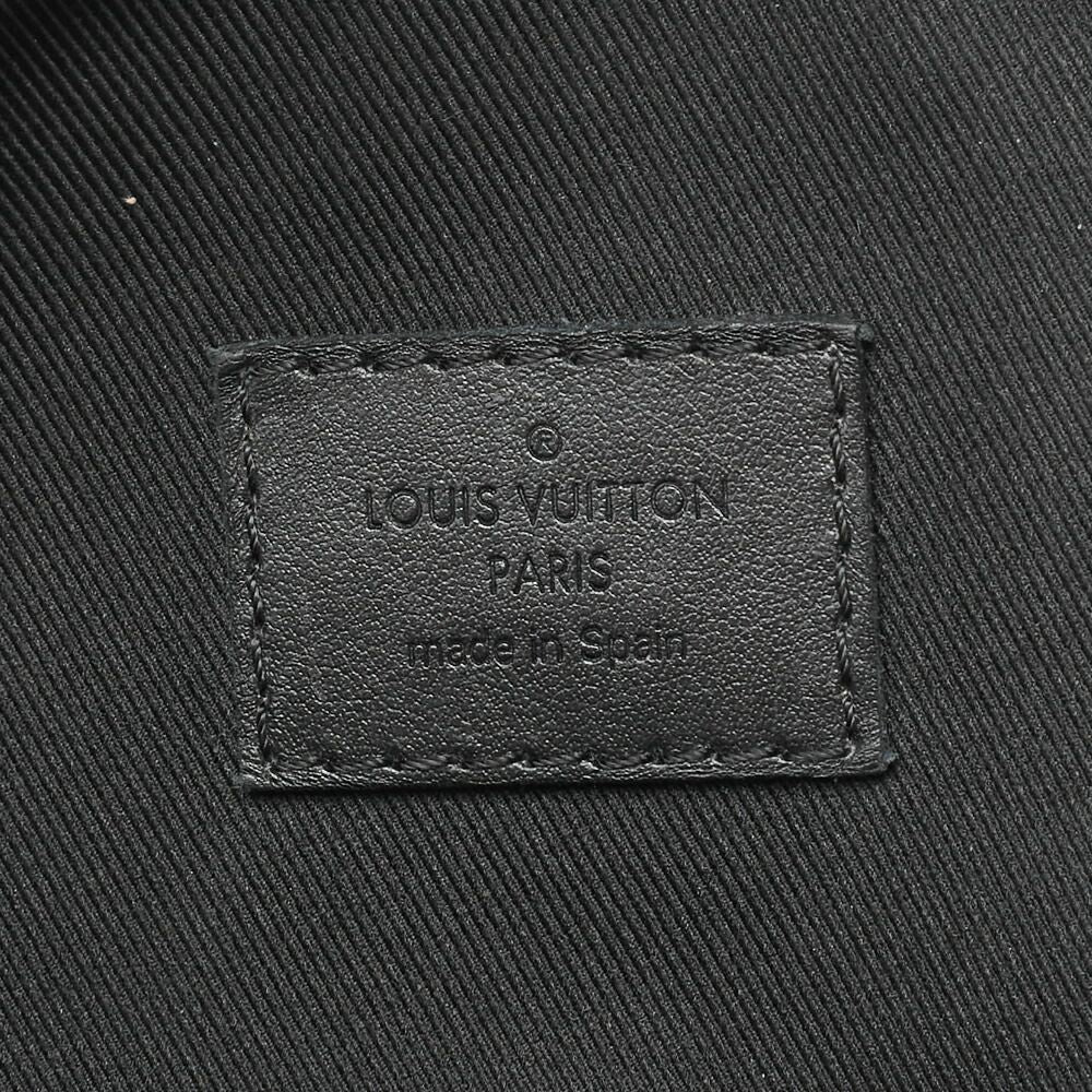 Louis Vuitton Monogram Shadow Discovery Pam Bag Shoulder Bag Black Noir Black