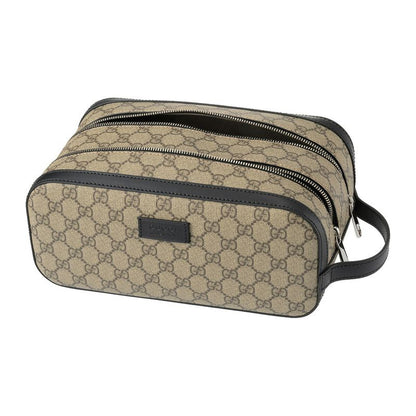 Gucci Pouch GG Supreme Beige/black