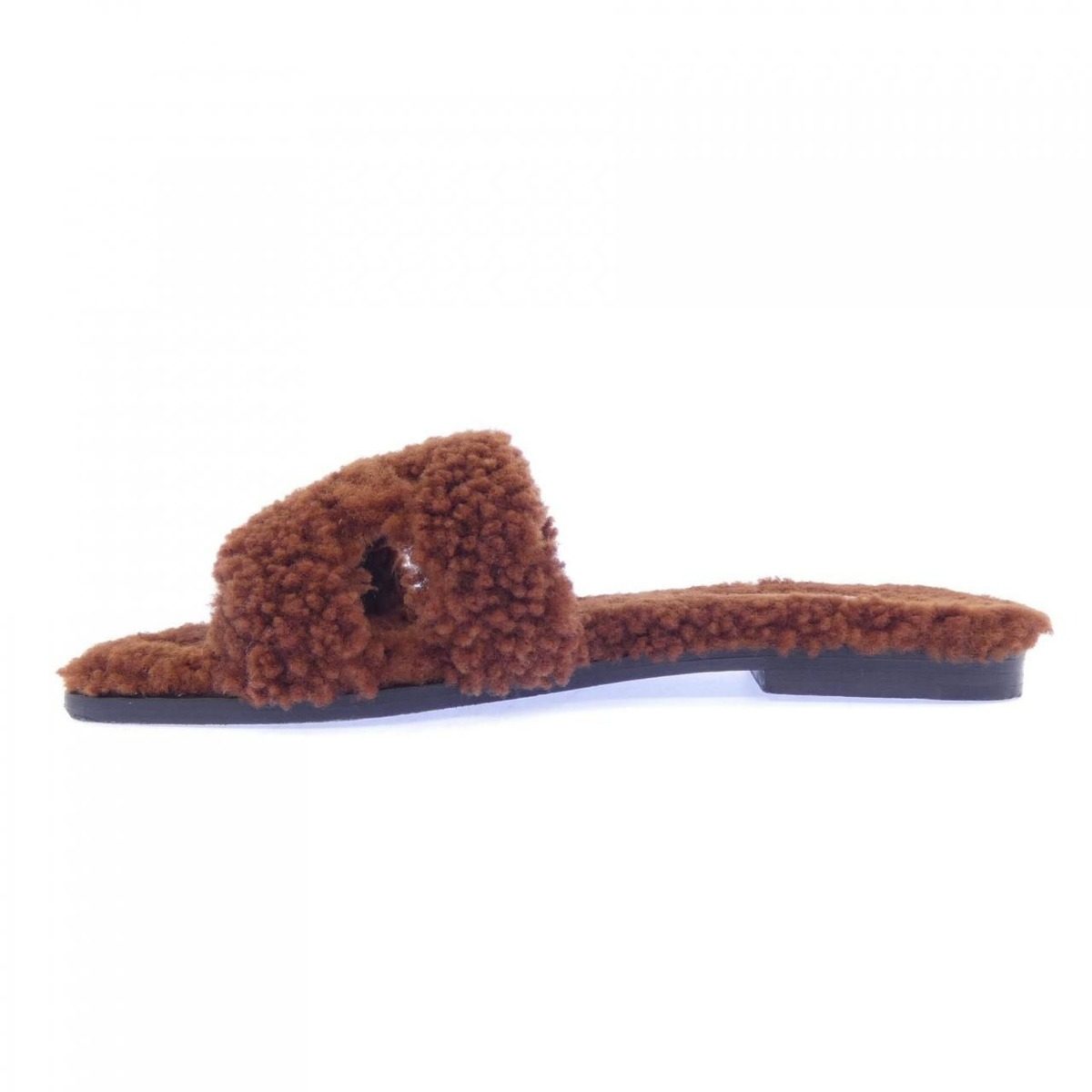 Hermes Oran Sandals Brown — view 2