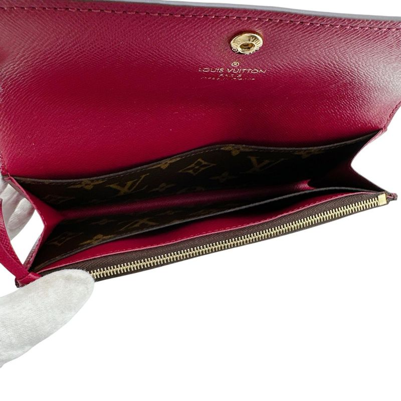 Louis Vuitton M60136 Monogram Portefeuille Emilie Long Wallet Louis Vuitton
