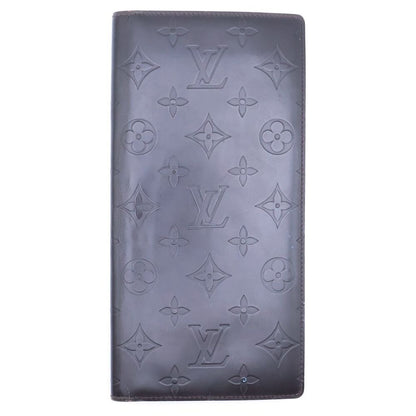Louis Vuitton Glace Porte Feuille Double Cafe Monogram Notebook Cover Brown