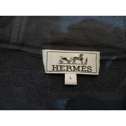 Hermes Hoodie Cotton Grey — view 3