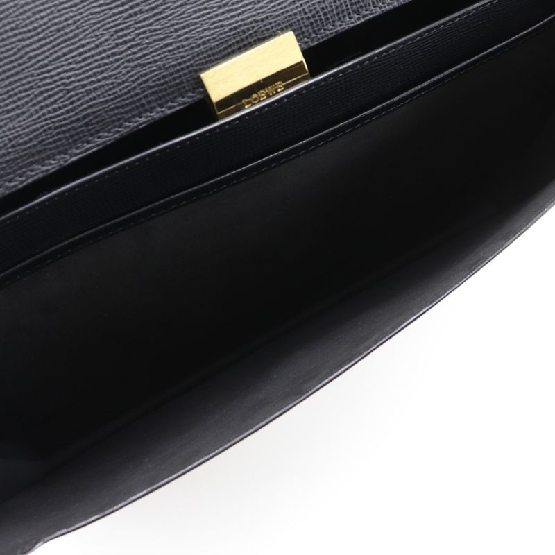 Loewe Anagram Vintage Calf Black Men's Business Bag