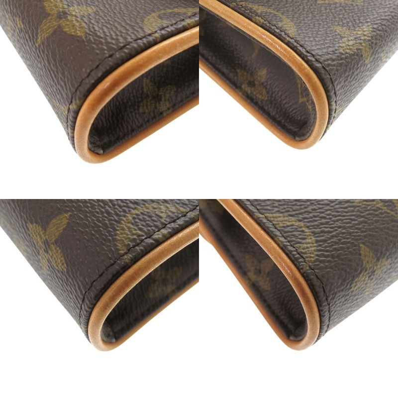 Louis Vuitton Pochette Florentine Monogram M51855 Strap L Size Waist Bag LV