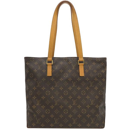 Louis Vuitton Tote Bag Cabas Mezzo Monogram Canvas Monogram Gold Hardware Brown
