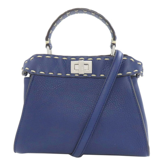 Fendi Peekaboo Mini Selleria 2-Way Handbag