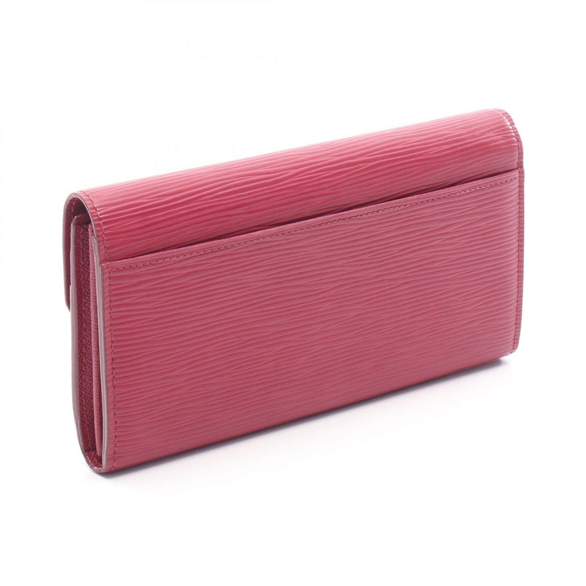 Louis Vuitton Bifold Wallet Portefeuille Sarah Fuchsia Leather Pink — view 2