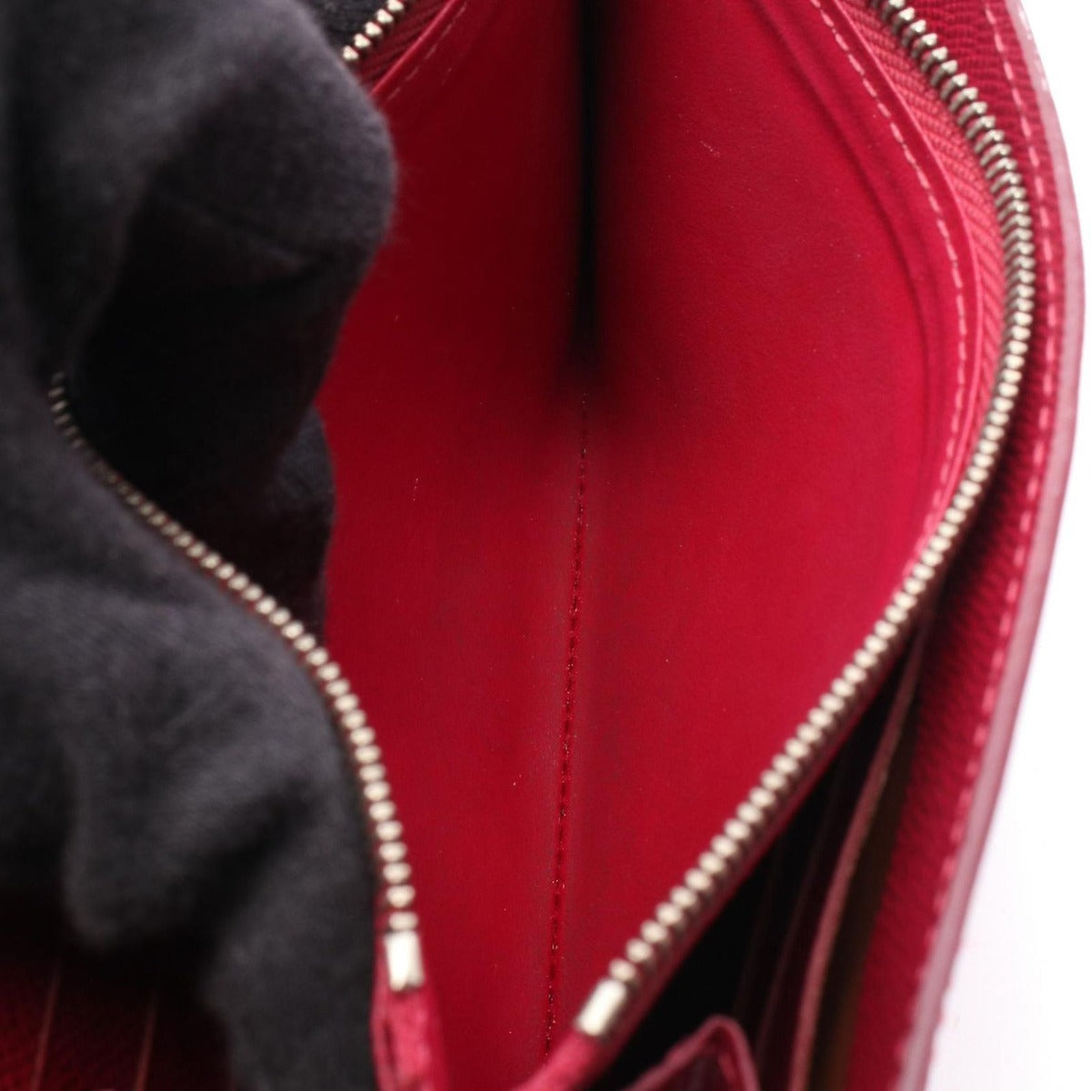 Louis Vuitton Bifold Wallet Portefeuille Sarah Fuchsia Leather Pink — view 6