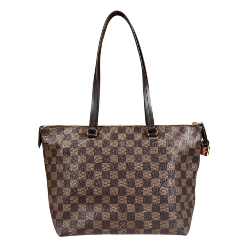 Louis Vuitton Jena PM Damier Tote Bag Damier Canvas N41012 Brown Women Louis