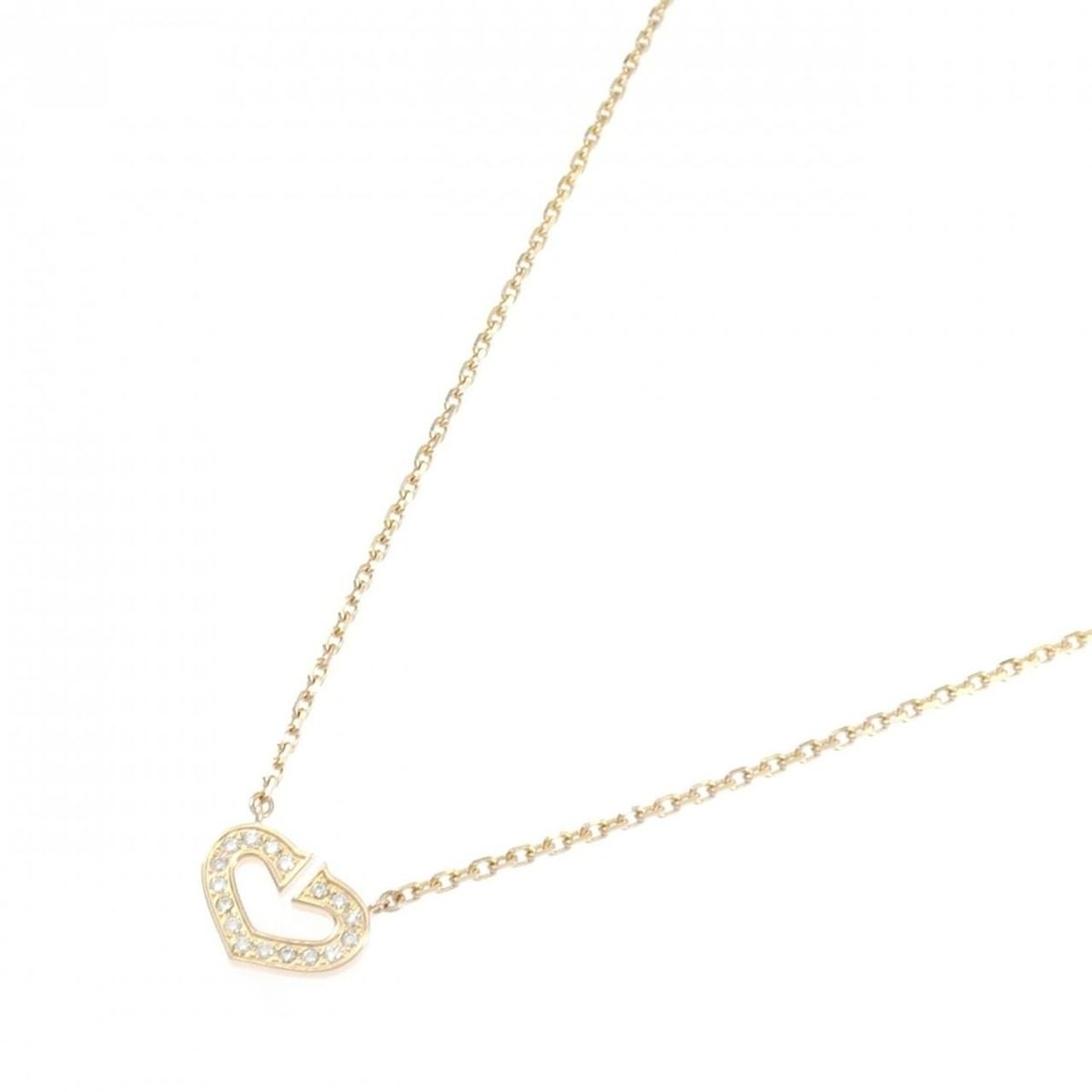 Cartier C Necklace Pink — view 2