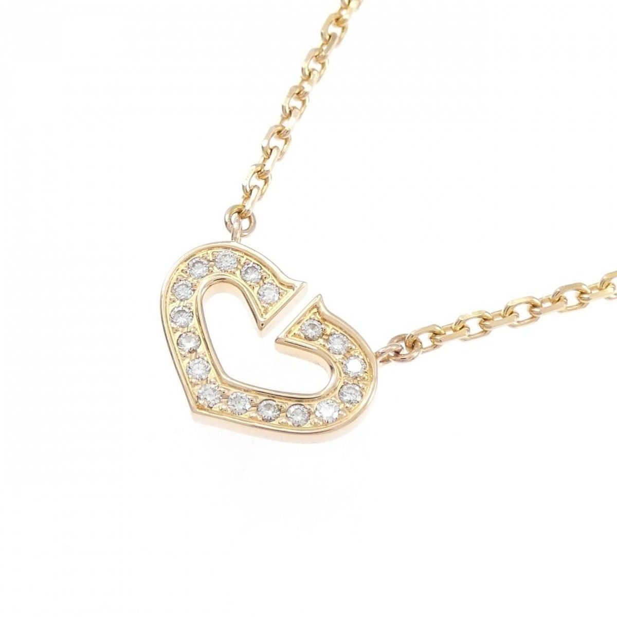 Cartier C Necklace Pink — view 3