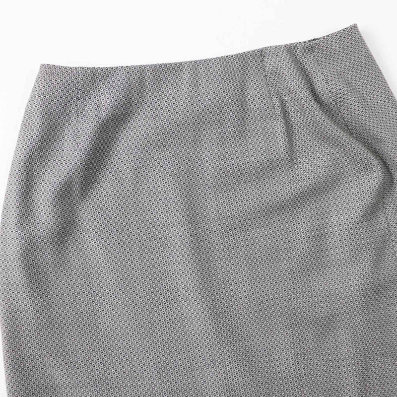 Hermes Vintage Margiela Period Wool Silk Rare Archive H Pattern Wrap Skirt