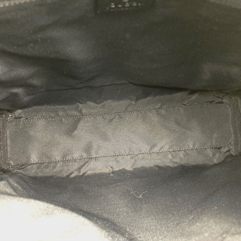 Gucci 90677 001013 Handbag Tote Bag GG Canvas GG Pattern Leather Black Women