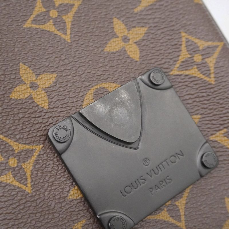 Louis Vuitton Shoulder Bag Monogram S Lock Vertical Wearable Wallet M81522