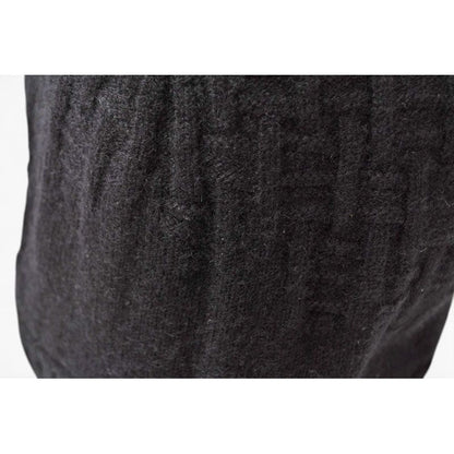 Hermes Knit Cap Beanie Cashmere Black Logo — view 2