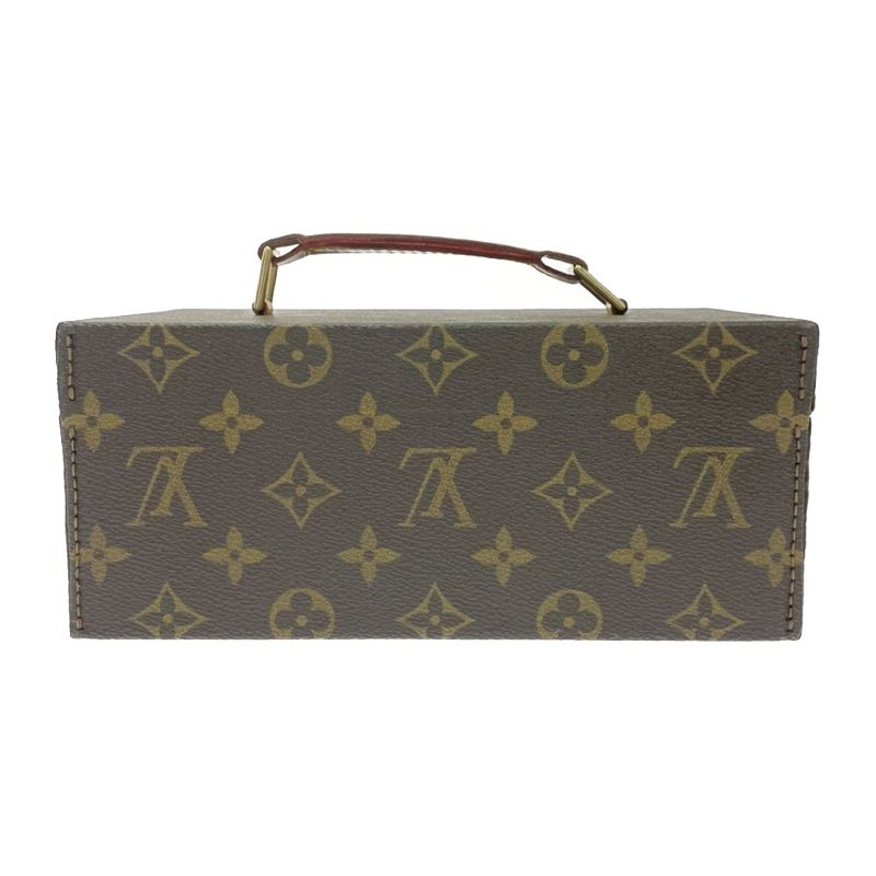 Louis Vuitton M47236 Monogram PVC Boiteau Jewelry Case Brown 476982 Bag